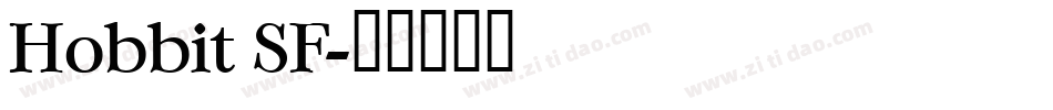 Hobbit SF字体转换